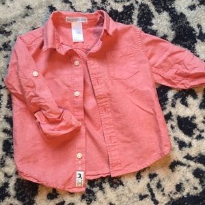 Toddler Boys sz 12-18m Janie and Jack button down